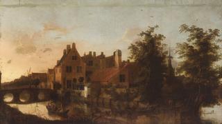 Houses beside a Canal