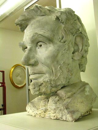 Head of Abraham Lincoln