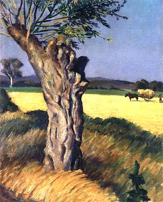 Tree in the Fields