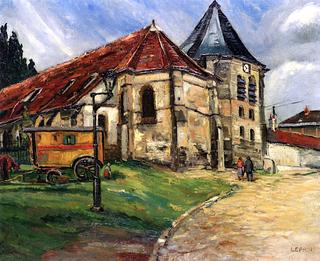 Church with Caravan