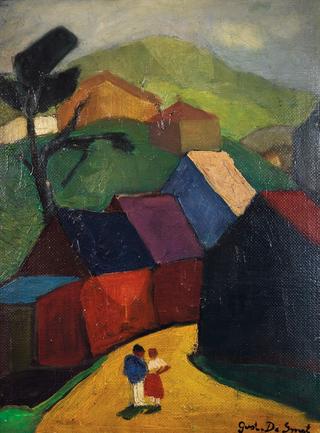 Couple in a Village