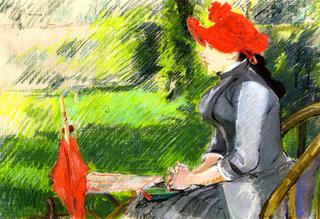 Reading in the Garden