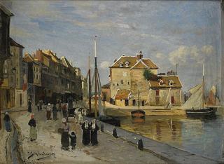 Harbor in Honfleur