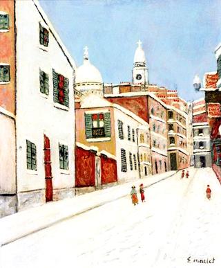 Montmartre in the Snow