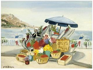 Flower Seller at Saint Jean Cap-Ferrat