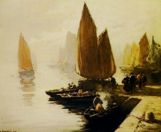 Bateaux de pêche à Concarneau
