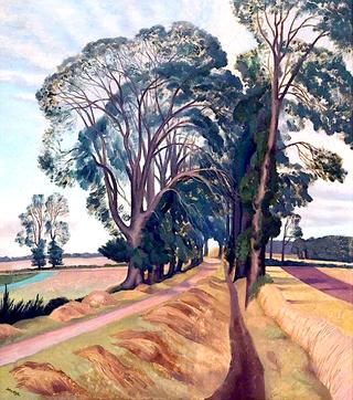 An Avenue of Elms
