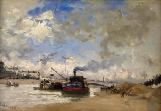 The Seine, Outside Paris