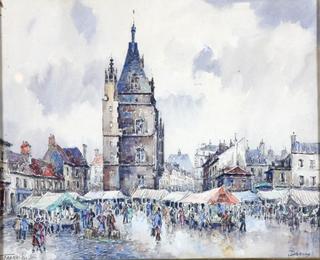 The market at Dreux