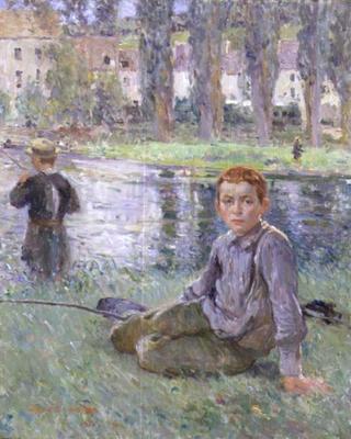 Boys fishing