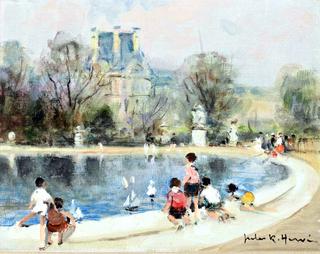 The Tuileries Gardens, Paris