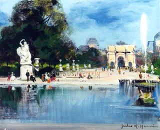 The Tuilleries Gardens, Paris