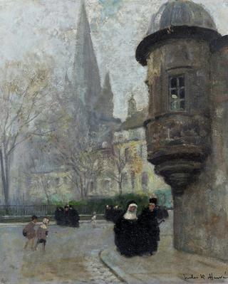 Vue de la Place des Ducs