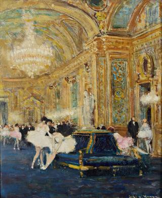 Danseuse au foyer de l'Opéra de Paris