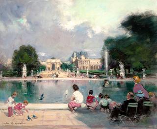 Grand Basin, Jardin des Tuileries