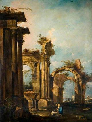 Capriccio with Ruins and Figures