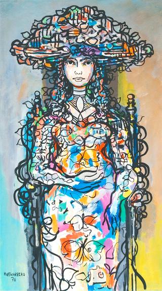 Seated Flora