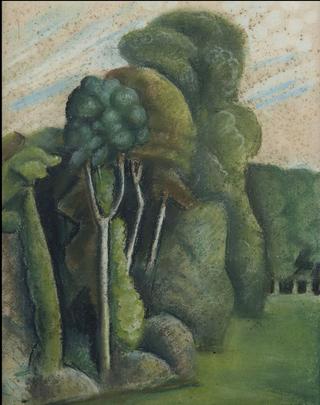 Trees Bordering the Park