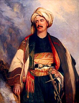 David Roberts, Artist, in Arab Dress