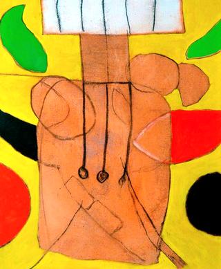 Figure in Yellow Ground