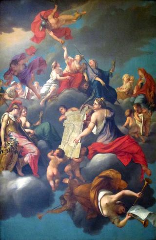 Toile du Salon du Consulat