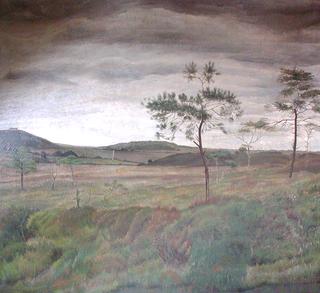 View of Egdon Heath from the Crest of Clouds Hill, Looking North