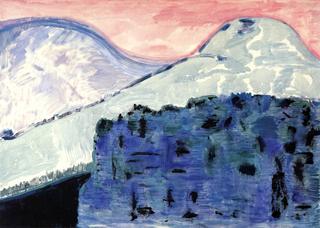 Hills at Rosy Dawn