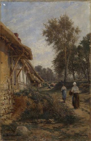 Summer Day in Veules-les-Roses, France