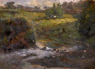 Landscape with a Stream