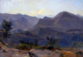 Landscape with Mountains