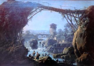 Landscape with Washerwomen and Peasants