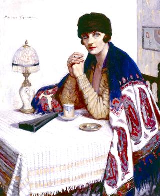 Girl with cigarette