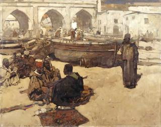 Morocco - A Trade on the Beach