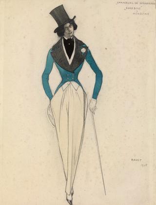 Costume Design for the Robert Schumann Ballet “Carnaval”
