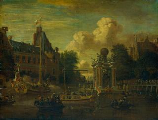 Visit of the Moscovian Embassy to Amsterdam, August 29, 1697