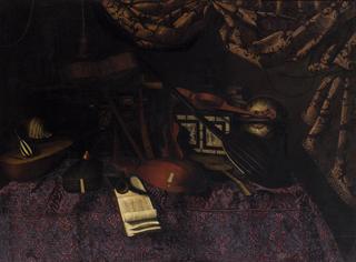 Stll Life with Musical Instruments