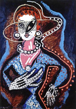Woman with a Monocle