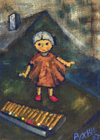 Doll on a Roof