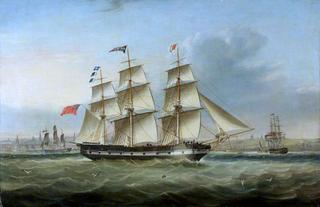 “沃尔特·斯科特爵士”号轮船1832年抵达纽约