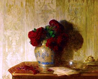Vase of Roses