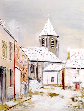 Church in Villiens-sur-Morin