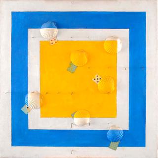 Composition with Cards and Sea Shells