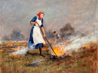 Burning the Stubble