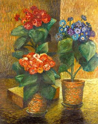 Still Life, Flowers in a Pot
