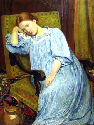 Portrait de la femme de l'artiste