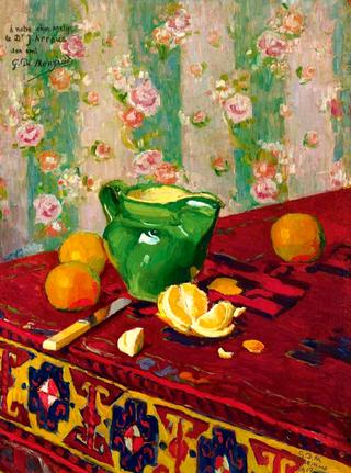 Nature morte aux oranges