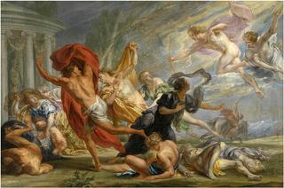 Apollo and Diana Kill the Children of Niobe