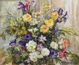 Still life of flowers