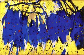 Composition, Blue, Yellow, Red