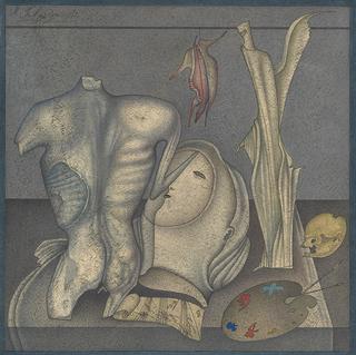 Metaphysical Still Life with Pallette